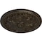Ekena Millwork Swindon Ceiling Medallion (Fits Canopies up to 2 7/8"), 16 7/8"OD x 1 1/2"P, Stone Hearth Crackle CM16SWSHC - alternate 4